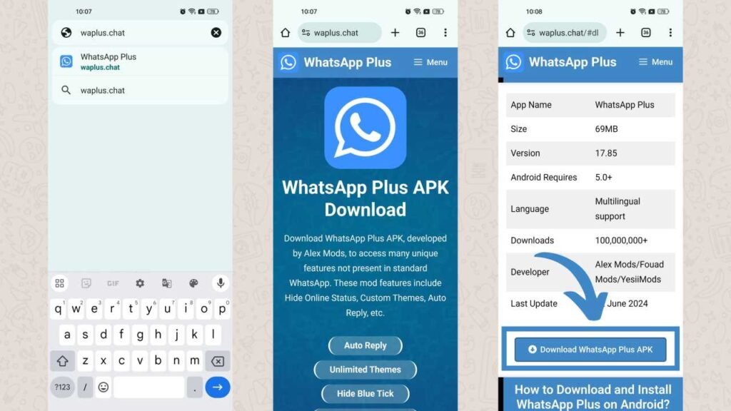 Download WhatsApp Plus APK File