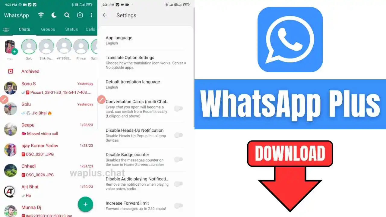 Download WhatsApp Plus