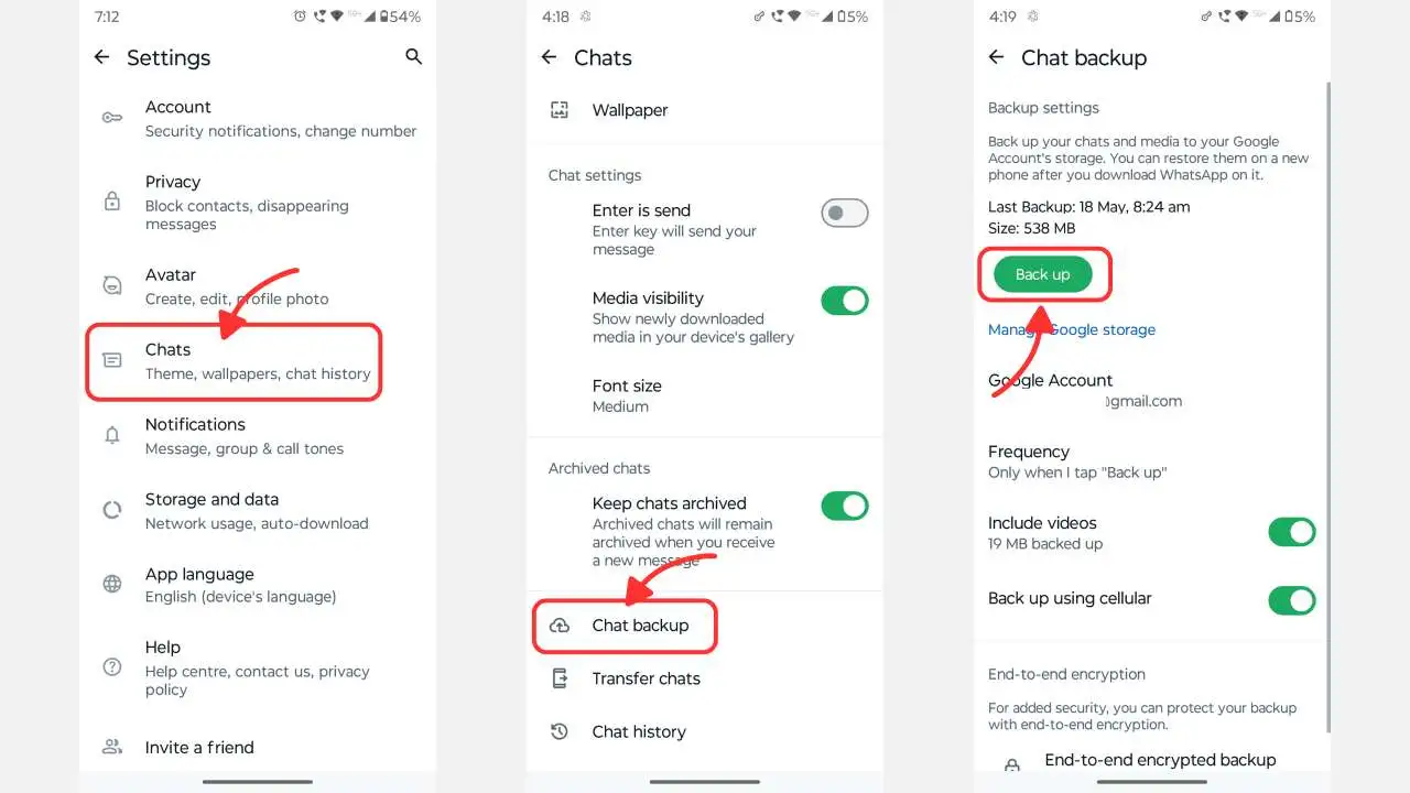 Migrate from Official WhatsApp to WhatsApp Plus 1