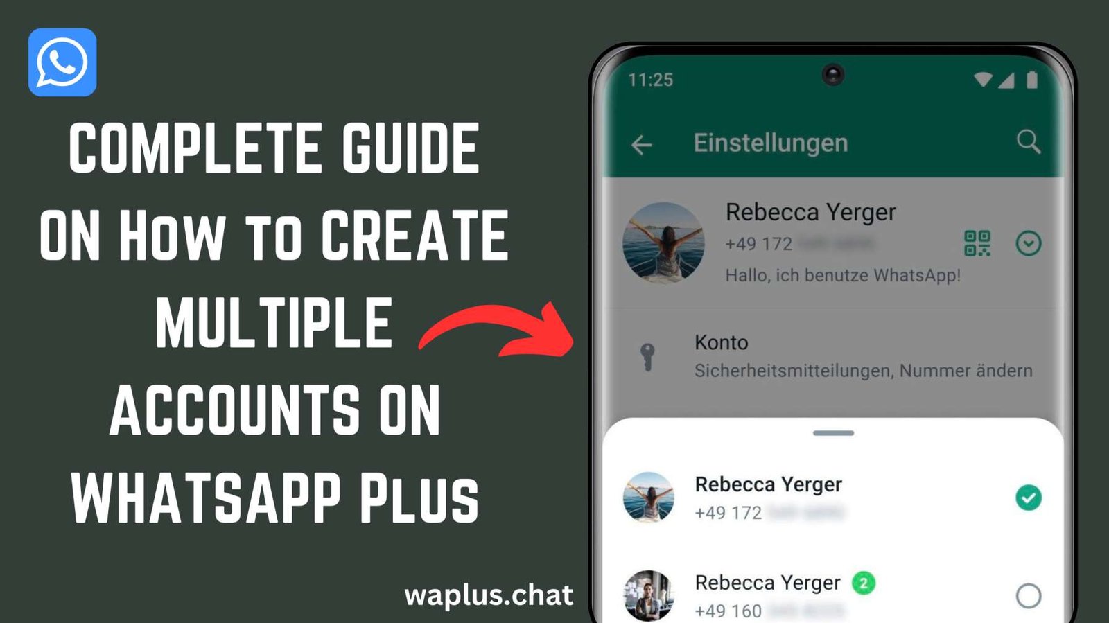 How To Create Multiple Accounts on WhatsApp Plus